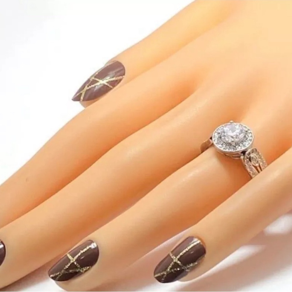 2.50ctw White Sapphire Ring